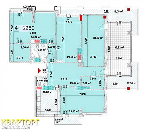Sell 5-room apartment. Киев,  Драгомирова — photo 2