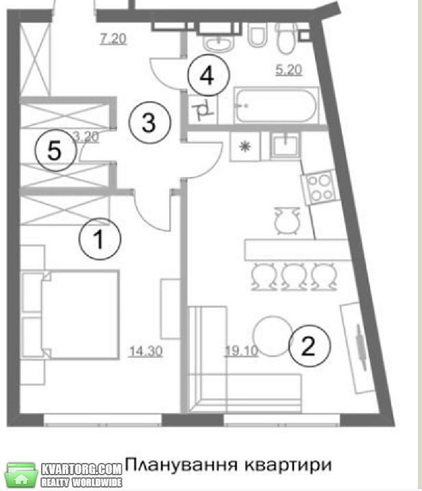 Sell 1-room apartment. Киев,  Пимоненко — photo 3