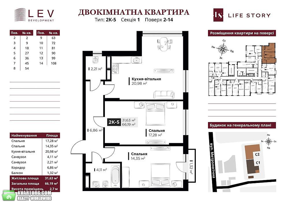 Sell 2-room apartment. Киев,  Метрологическая — photo 3