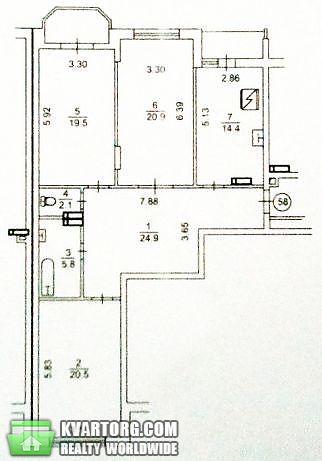 Rent out 3-room apartment. Киев, Козацкая — photo 7