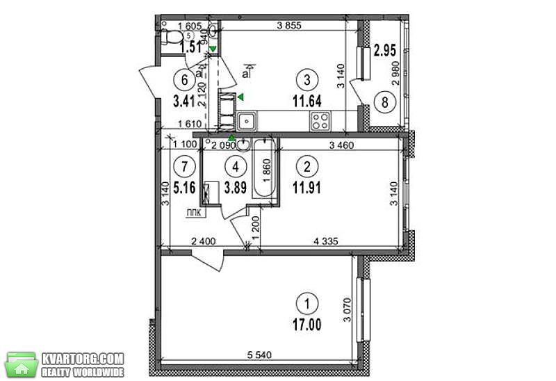 Sell 2-room apartment. Киев,  Ревуцкого — photo 3