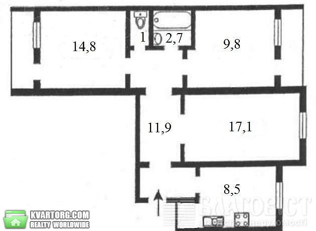 Sell 3-room apartment. Киев,  Ирпенская — photo 2