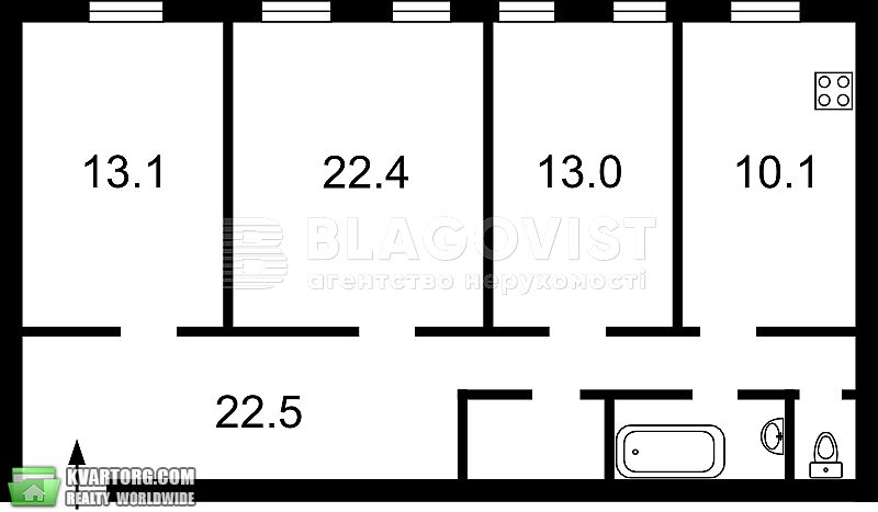 Sell 3-room apartment. Киев,  Артема — photo 2