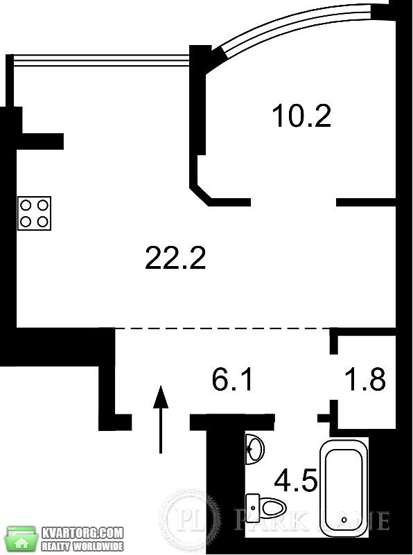 Sell 1-room apartment. Киев,  Депутатская — photo 7