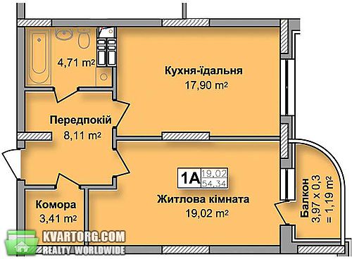 Sell 1-room apartment. Киев, Кондратюка — photo 3