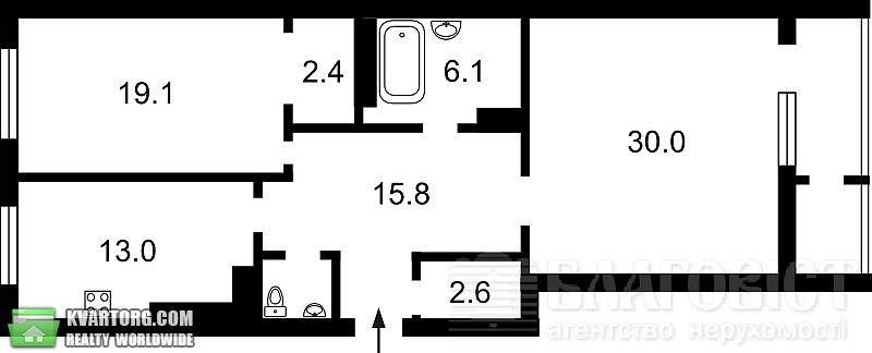 Sell 2-room apartment. Киев,  Григоренко пр — photo 6