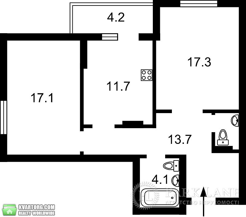 Sell 2-room apartment. Киев, Софии Русовой — photo 2