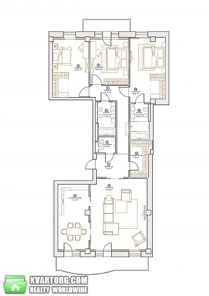 Sell 4-room apartment. Киев, Новоселицкая — photo 6