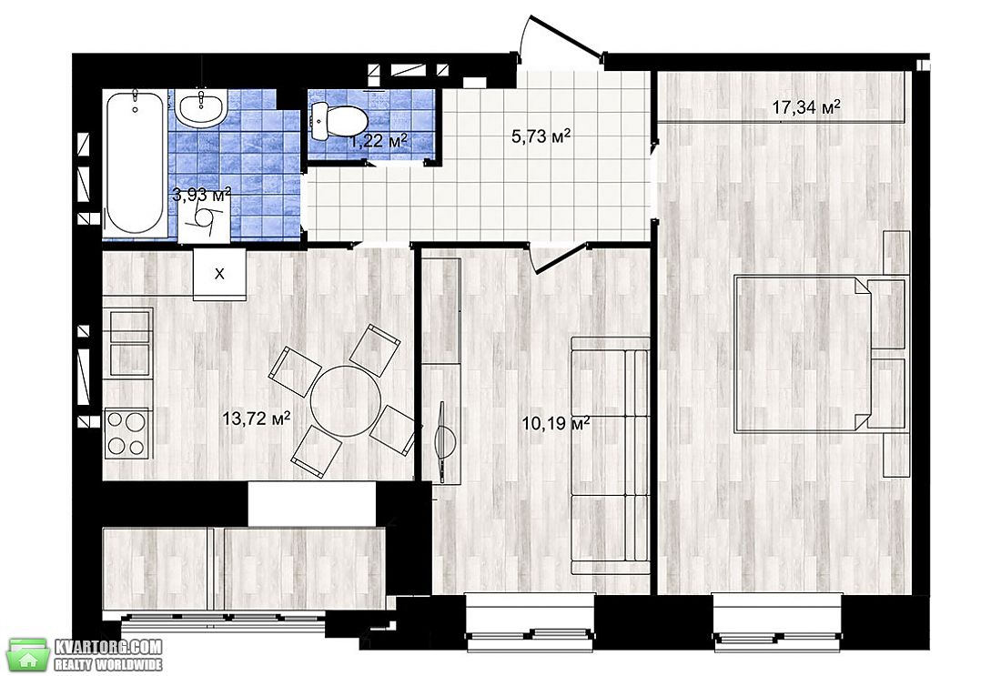 Sell 2-room apartment. Одесса, Сахарова — photo 1