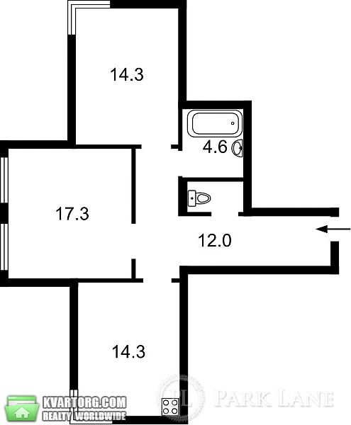 Sell 2-room apartment. Киев, Вильямса — photo 2