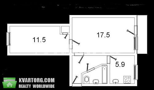 Sell 2-room apartment. Одесса, Героев Сталинграда — photo 1