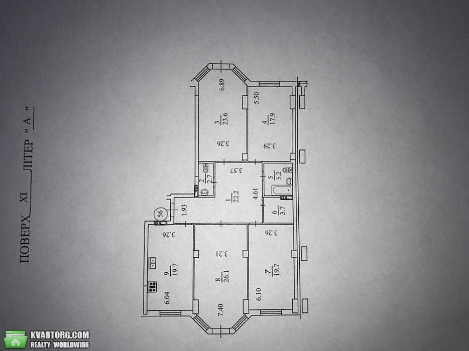 Rent out 4-room apartment. Киев,  Полтавская — photo 9