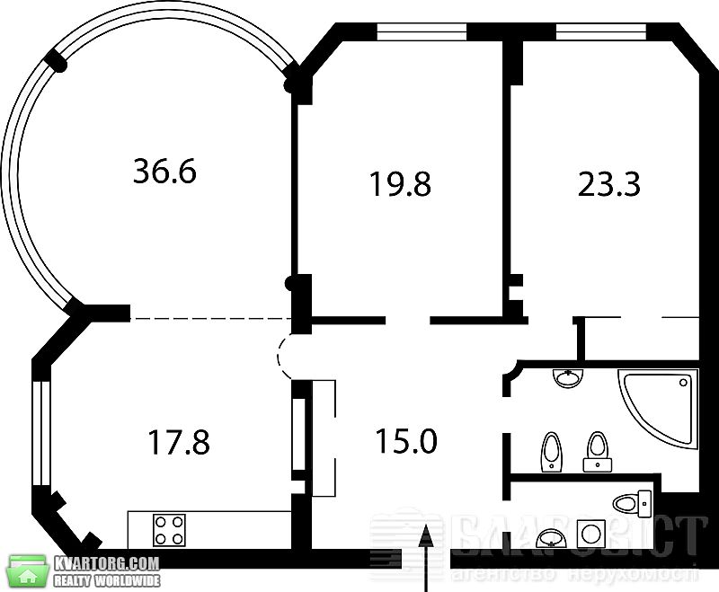 Sell 3-room apartment. Киев, Тимошенко — photo 9