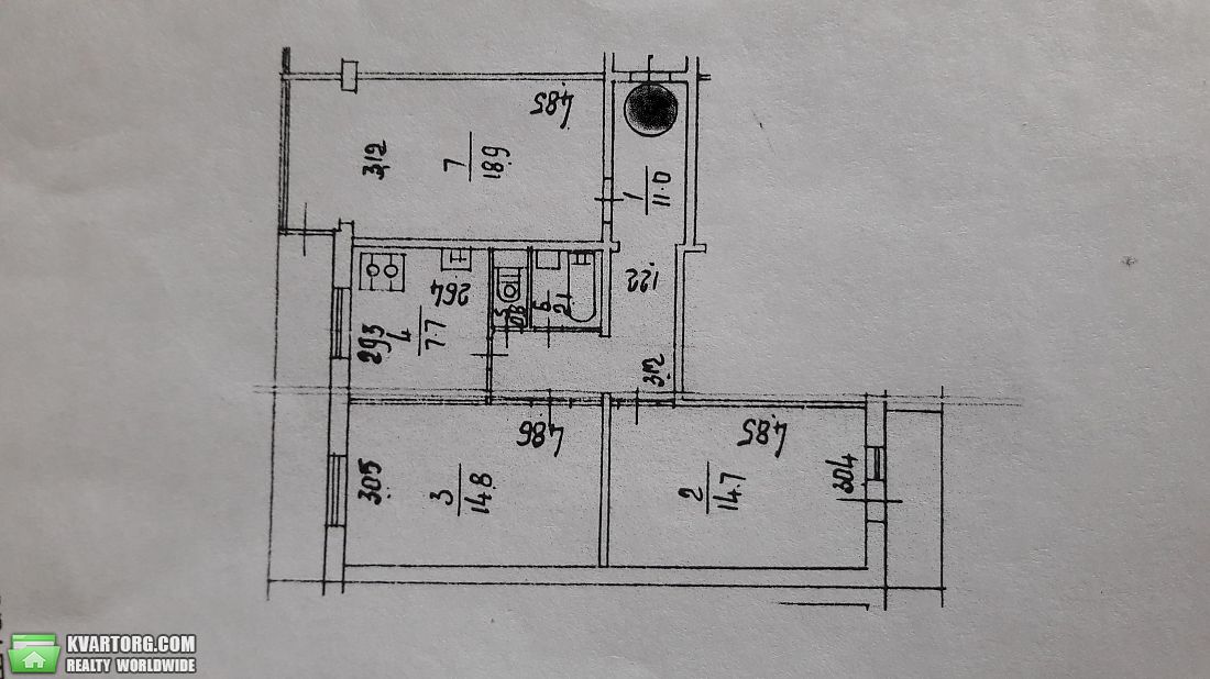 Sell 3-room apartment. Киев,  Половецкая — photo 9