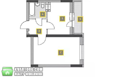 Sell 1-room apartment. Киев, Нижнеключевая — photo 2