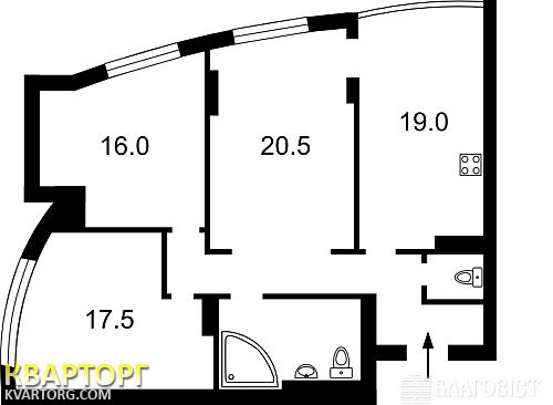 Sell 3-room apartment. Киев,  Победы пр — photo 2