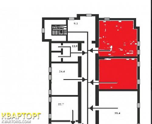 Rent out office. Киев,  Предславинская — photo 3