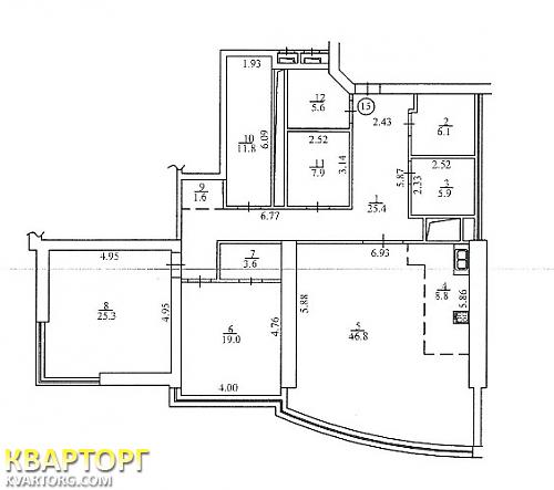 Sell 3-room apartment. Киев,  Кловский спуск — photo 8