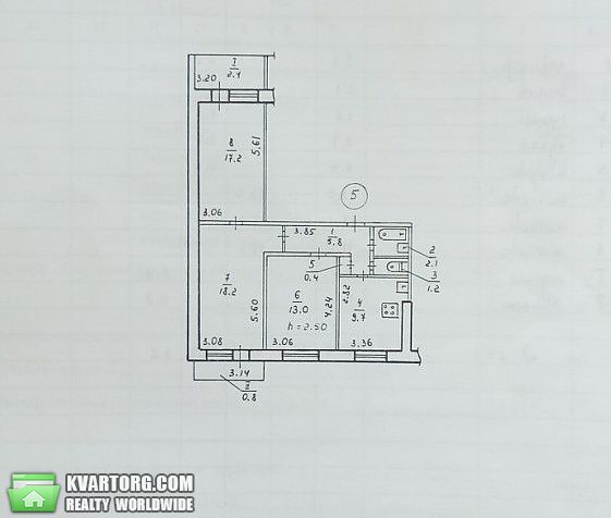 Sell 3-room apartment. Киев, Замполита Беляева — photo 9
