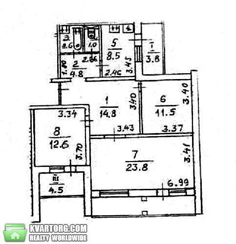 Sell 3-room apartment. Киев,  Ялтинская — photo 10