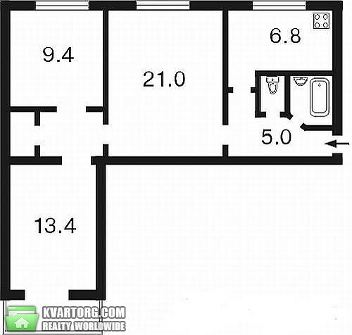 Sell 3-room apartment. Киев, Жилянская — photo 6