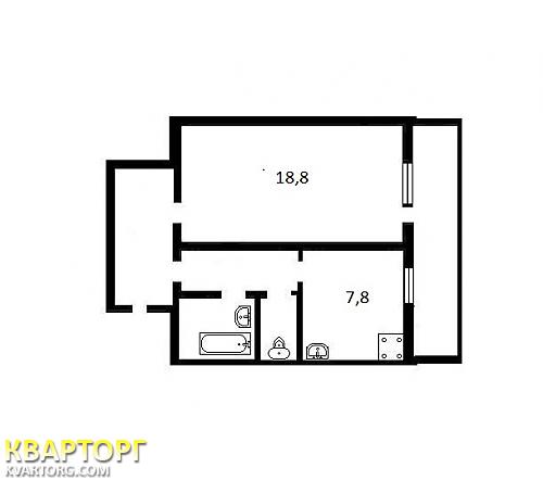 Sell 1-room apartment. Киев,  Харьковское шоссе — photo 6