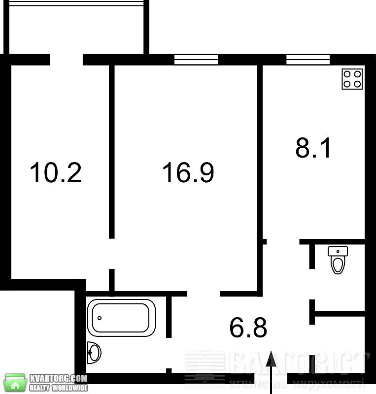 Sell 2-room apartment. Киев, Михайловский пер — photo 2