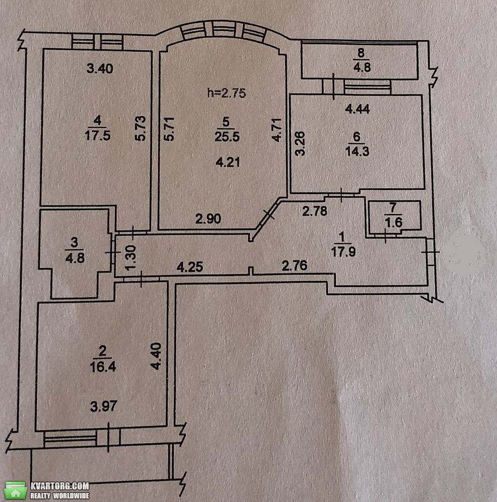 Sell 3-room apartment. Киев,  Бажана — photo 1