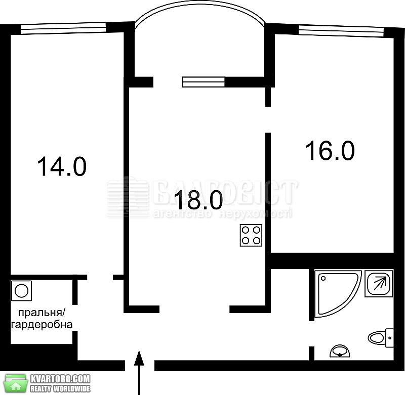 Sell 2-room apartment. Киев,  Героев Сталинграда пр — photo 3
