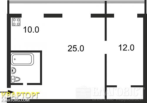 Sell 2-room apartment. Киев,  Леси Украинки бул — photo 1