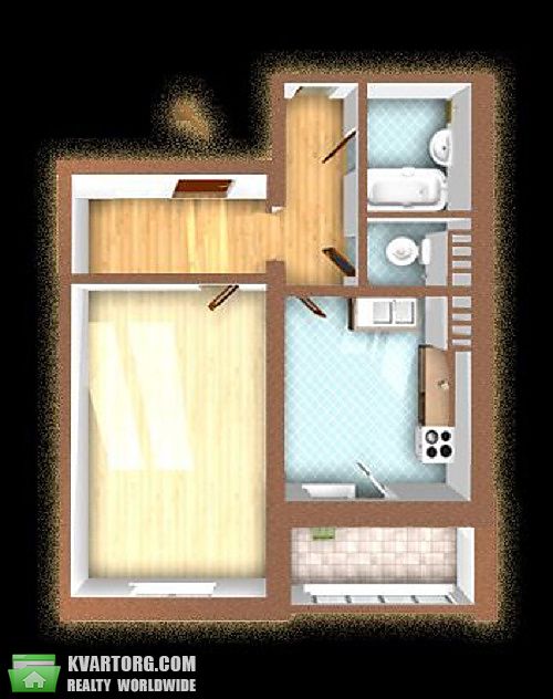 Sell 1-room apartment. Киев,  Глушкова пр — photo 6