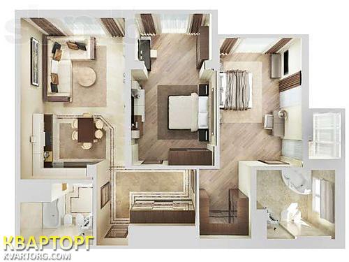 продам 3-комнатную квартиру. Киев,   Драгомирова - фото 2