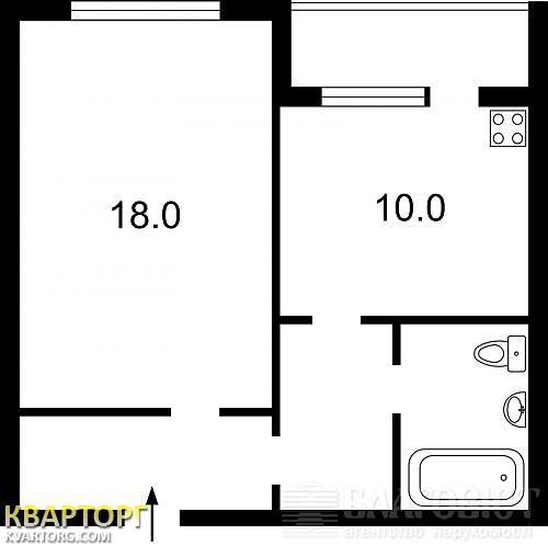 Sell 1-room apartment. Киев, Урловская — photo 5