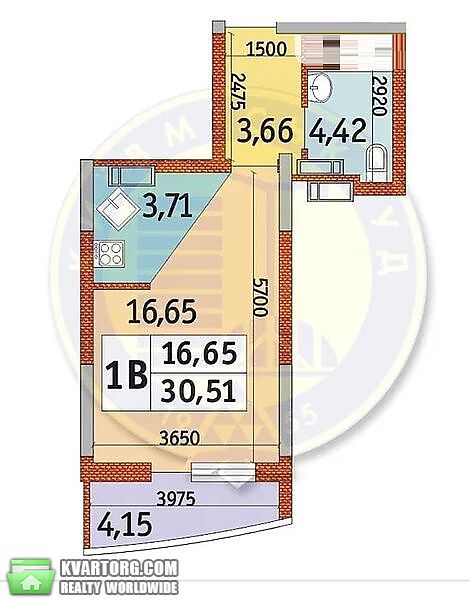 Sell 1-room apartment. Киев,  Кибальчича — photo 3