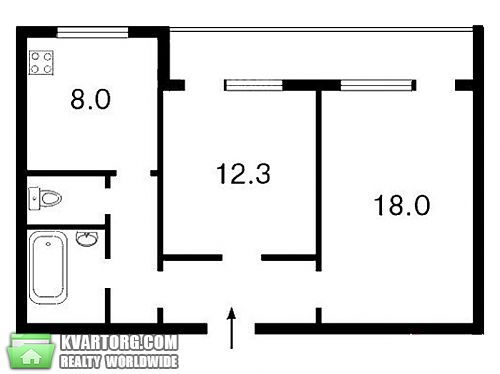 Sell 2-room apartment. Киев,  Касияна — photo 10