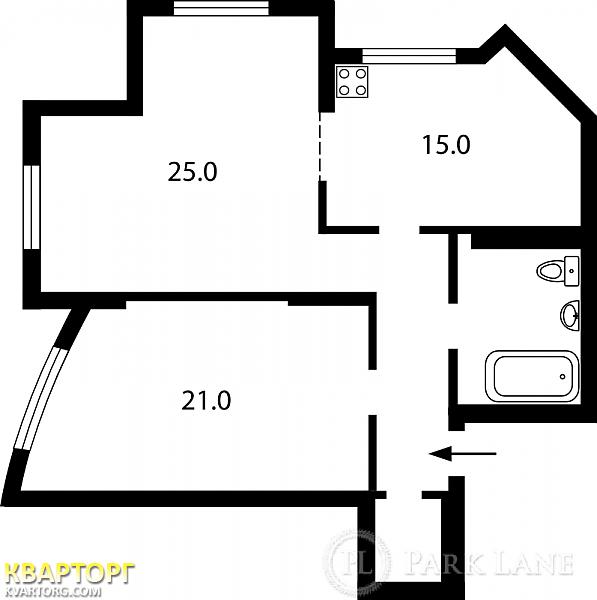 Sell 2-room apartment. Киев, Героев Сталинграда пр — photo 3