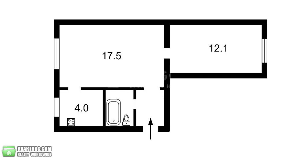 Sell 2-room apartment. Киев,  Новгородская — photo 6