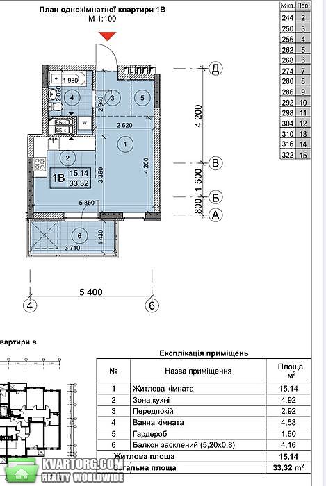Sell 1-room apartment. Киев,  Победы пр — photo 2