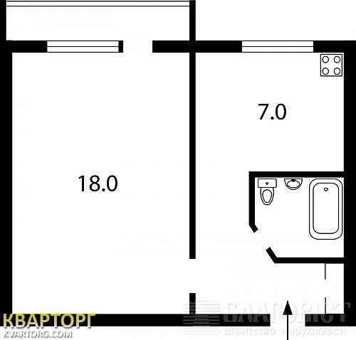 Sell 1-room apartment. Киев, Владимирская — photo 5