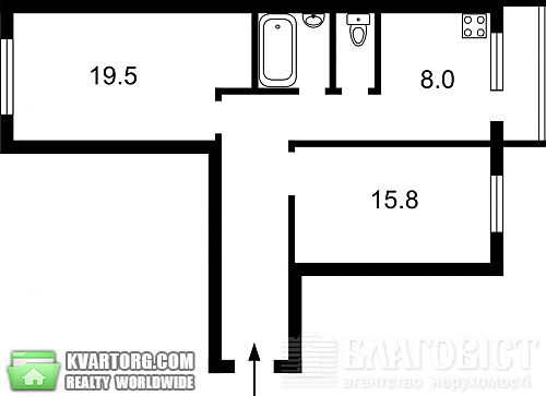 Sell 2-room apartment. Киев, Давыдова бул — photo 2