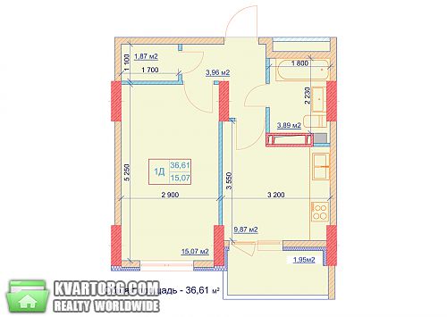 Sell 1-room apartment. Киев, Драйзера — photo 1
