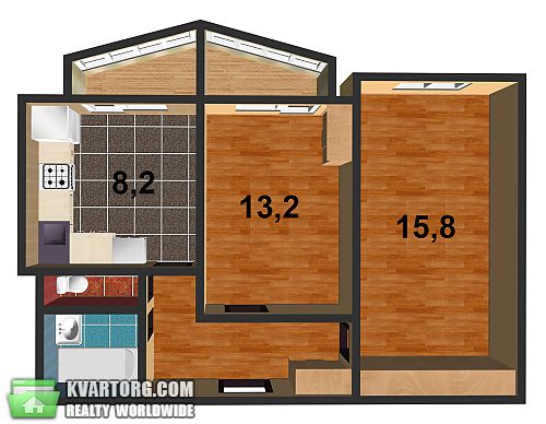 Sell 2-room apartment. Киев, Островского — photo 10