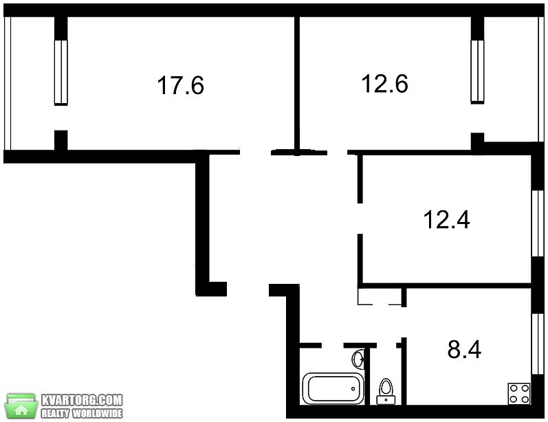 Sell 3-room apartment. Киев,  Заболотного — photo 7
