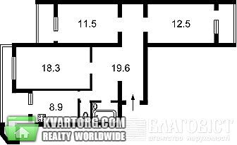 Sell 3-room apartment. Киев,  Героев Сталинграда пр — photo 2