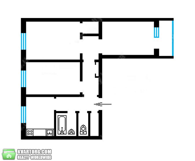 Sell 3-room apartment. Киев,  Тычины пр — photo 3