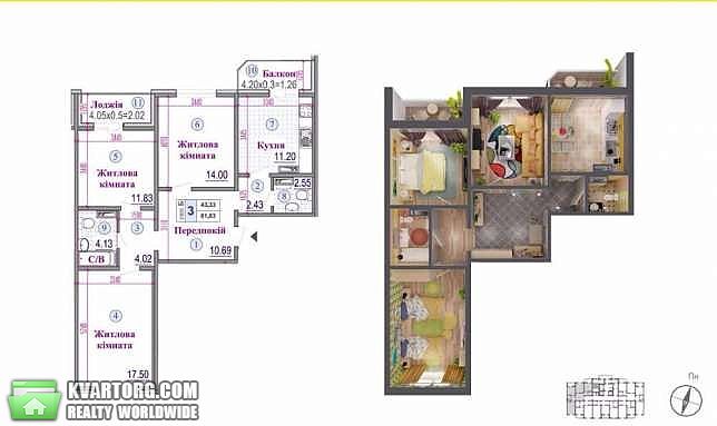 Sell 3-room apartment. Киев,  Ломоносова — photo 5