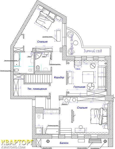 Sell multi-room apartment. Киев,  Павловская — photo 5
