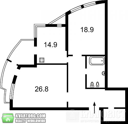 Sell 2-room apartment. Киев, Леси Украинки бул — photo 9