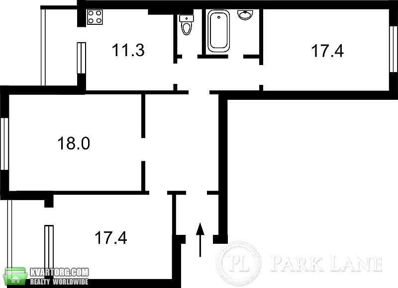 Sell 3-room apartment. Киев, Пчелки — photo 6