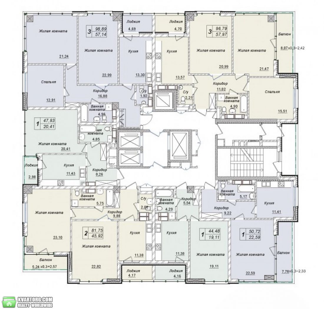 Sell multi-room apartment. Киев, Драгомирова ул. — photo 1